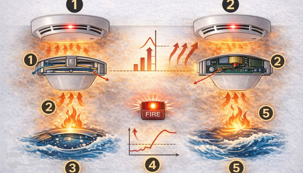 دتکتور حرارتی افزایشی